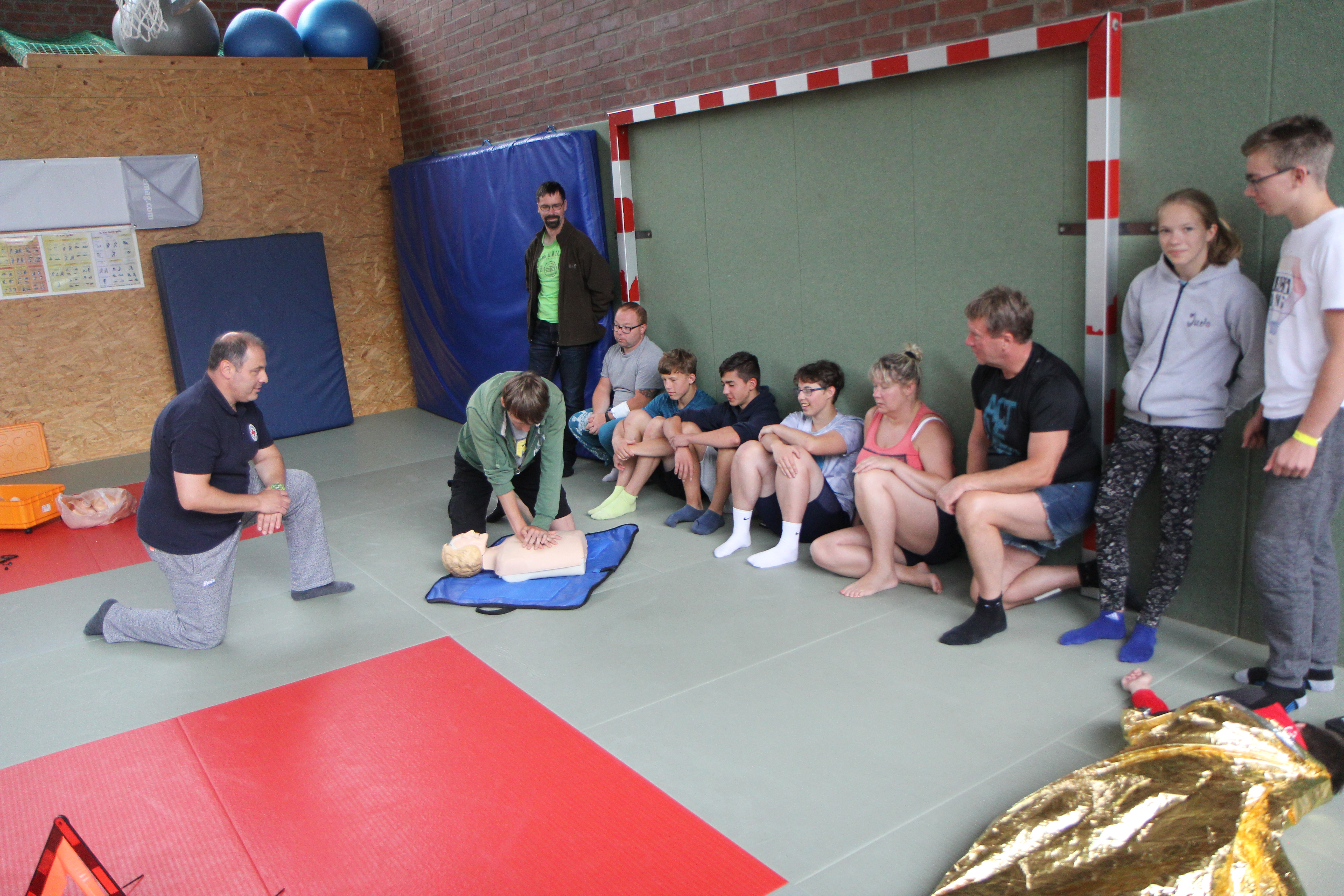 Erste-Hilfe-Kurs nach Judo-Camp in Schwerin