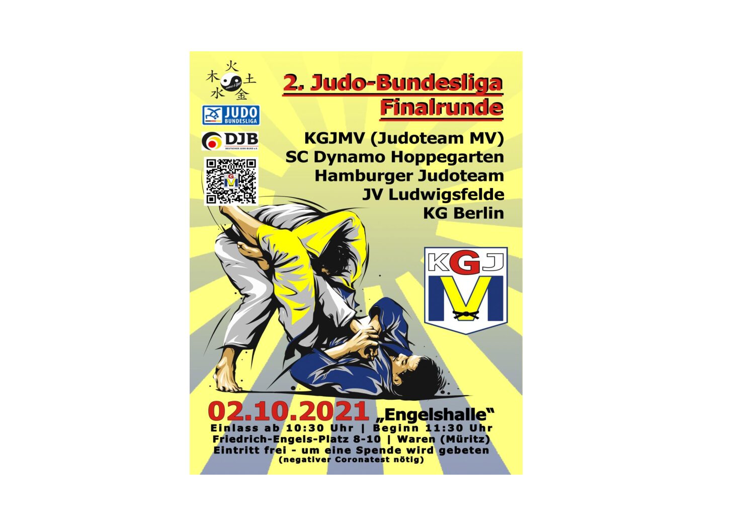 Finale der 2. Judo Bundesliga Nord-Ost