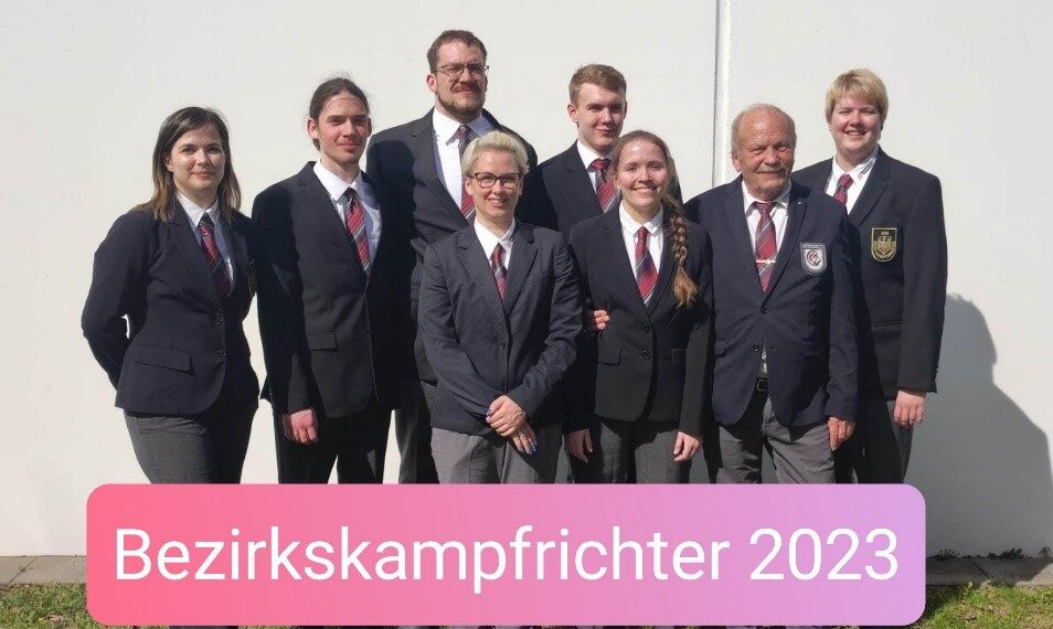 Bezirkskampfrichterausbildung 22/23 erfolgreich abgeschlossen