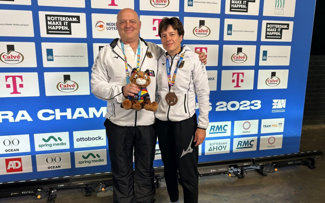 Ramona Brussig erkämpft Bronze bei European Para Championship in Rotterdam